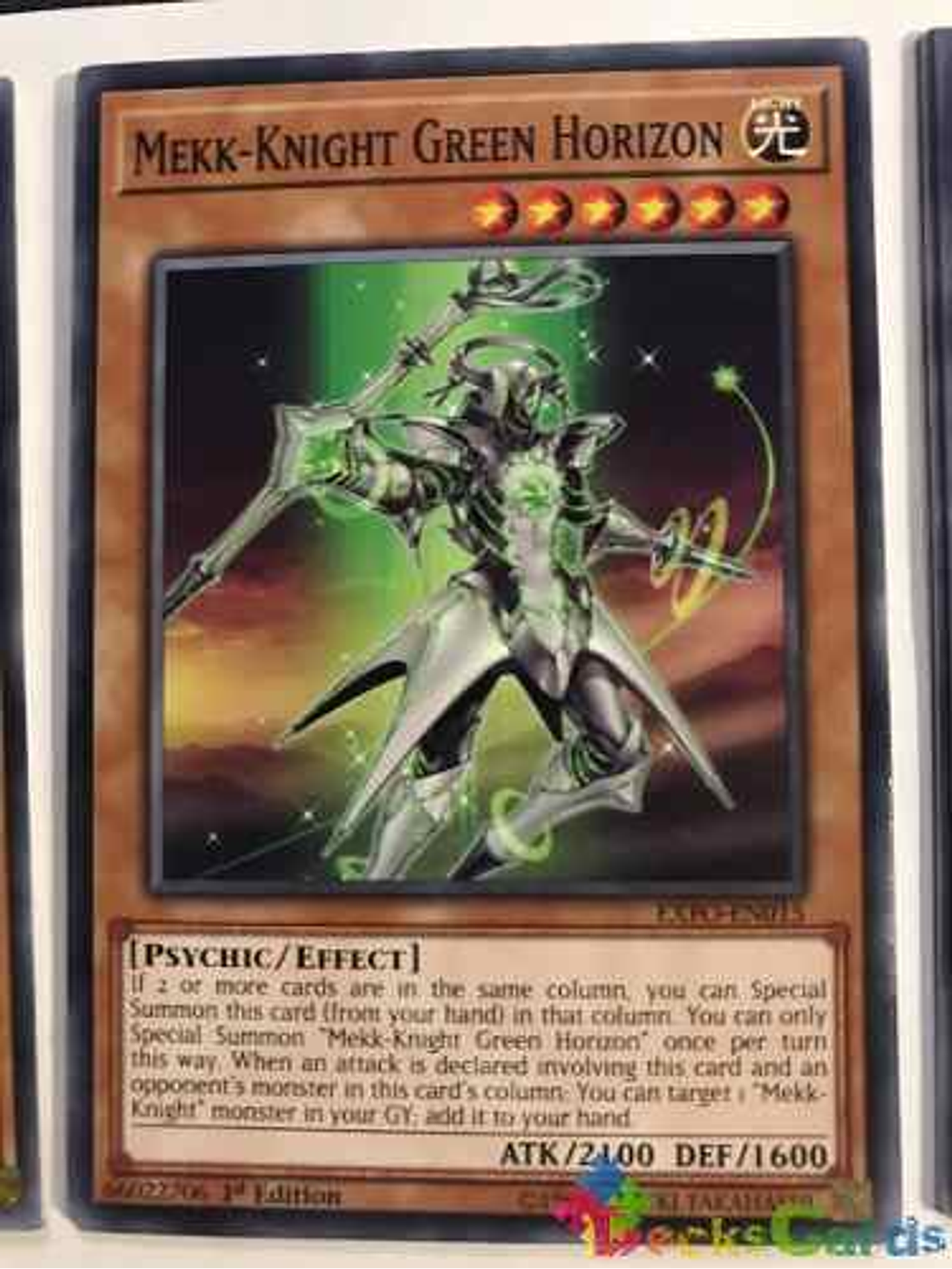 Mekk-knight Green Horizon - exfo-en015 - Common 1st Edition 1