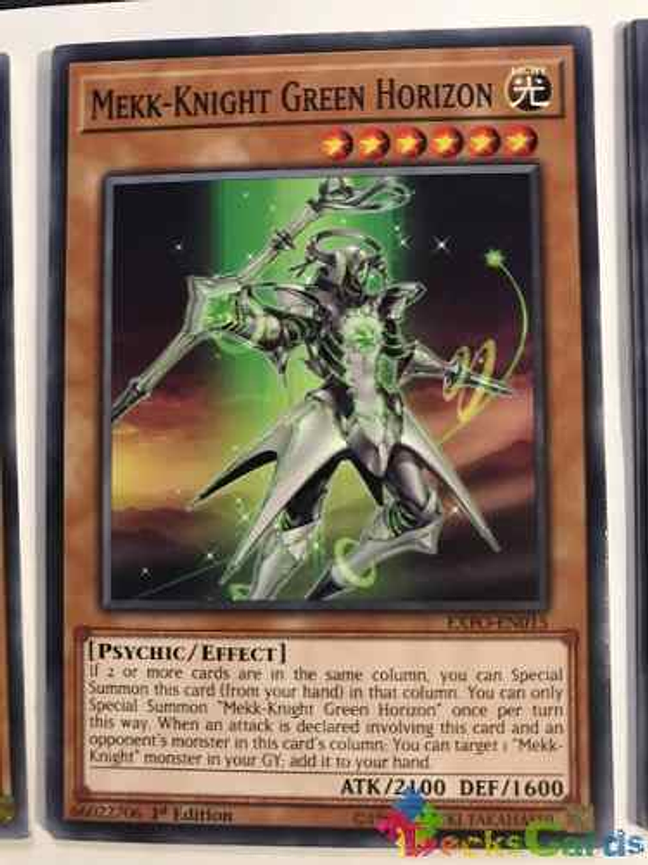 Mekk-knight Green Horizon - exfo-en015 - Common 1st Edition 1