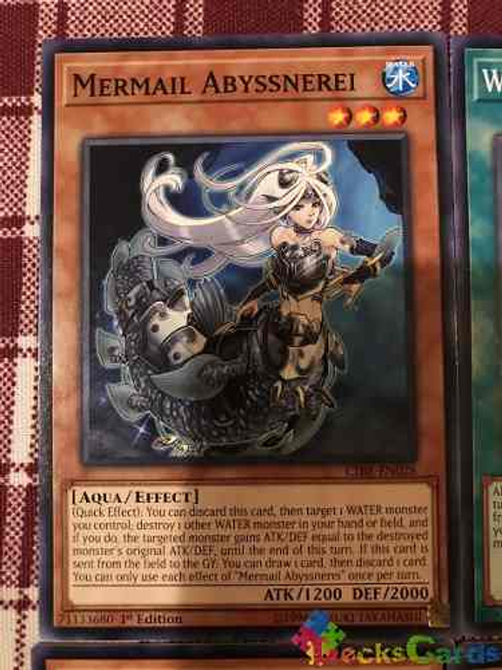Mermail Abyssnerei - cibr-en028 - Common 1st Edition 1