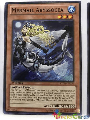 Mermail Abyssocea - ltgy-en030 - Common 1st Edition
