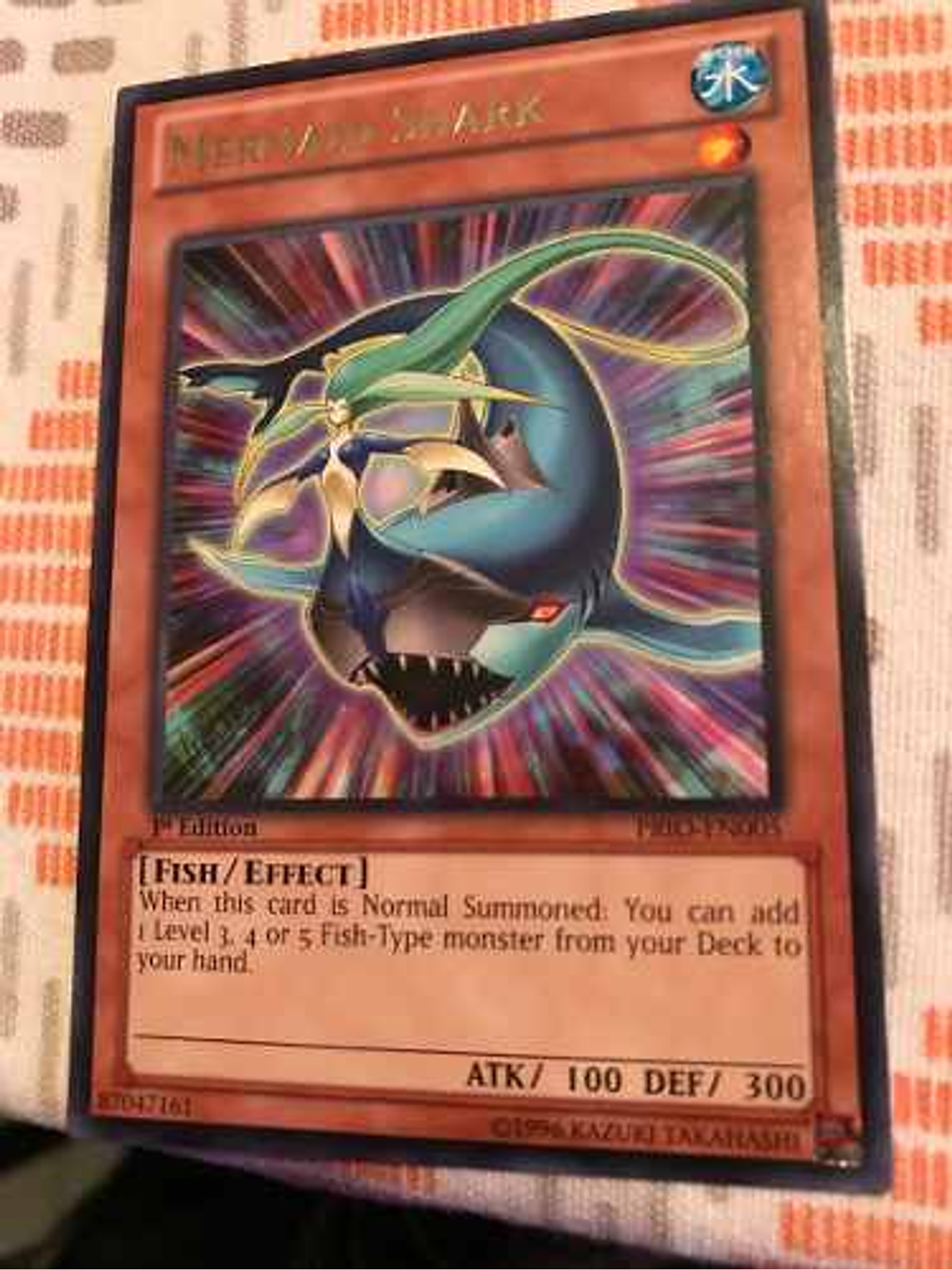 Mermaid Shark - prio-en005 - Rare 1st Edition 1