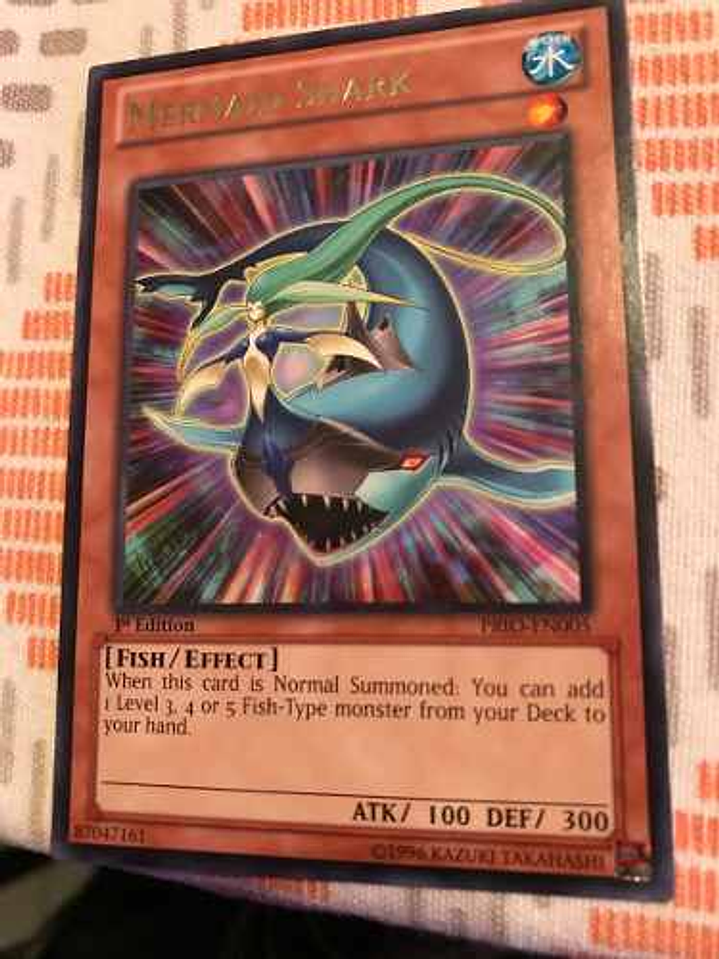 Mermaid Shark - prio-en005 - Rare 1st Edition 1