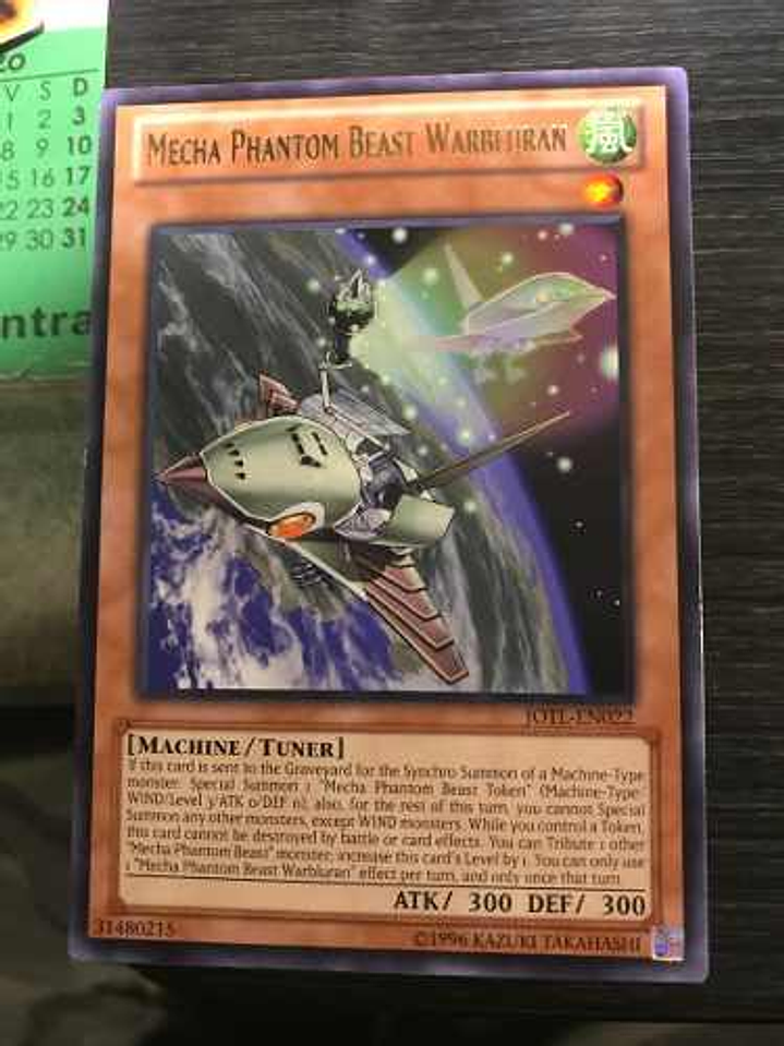 Mecha Phantom Beast Warbluran - jotl-en022 - Rare Unlimited 2