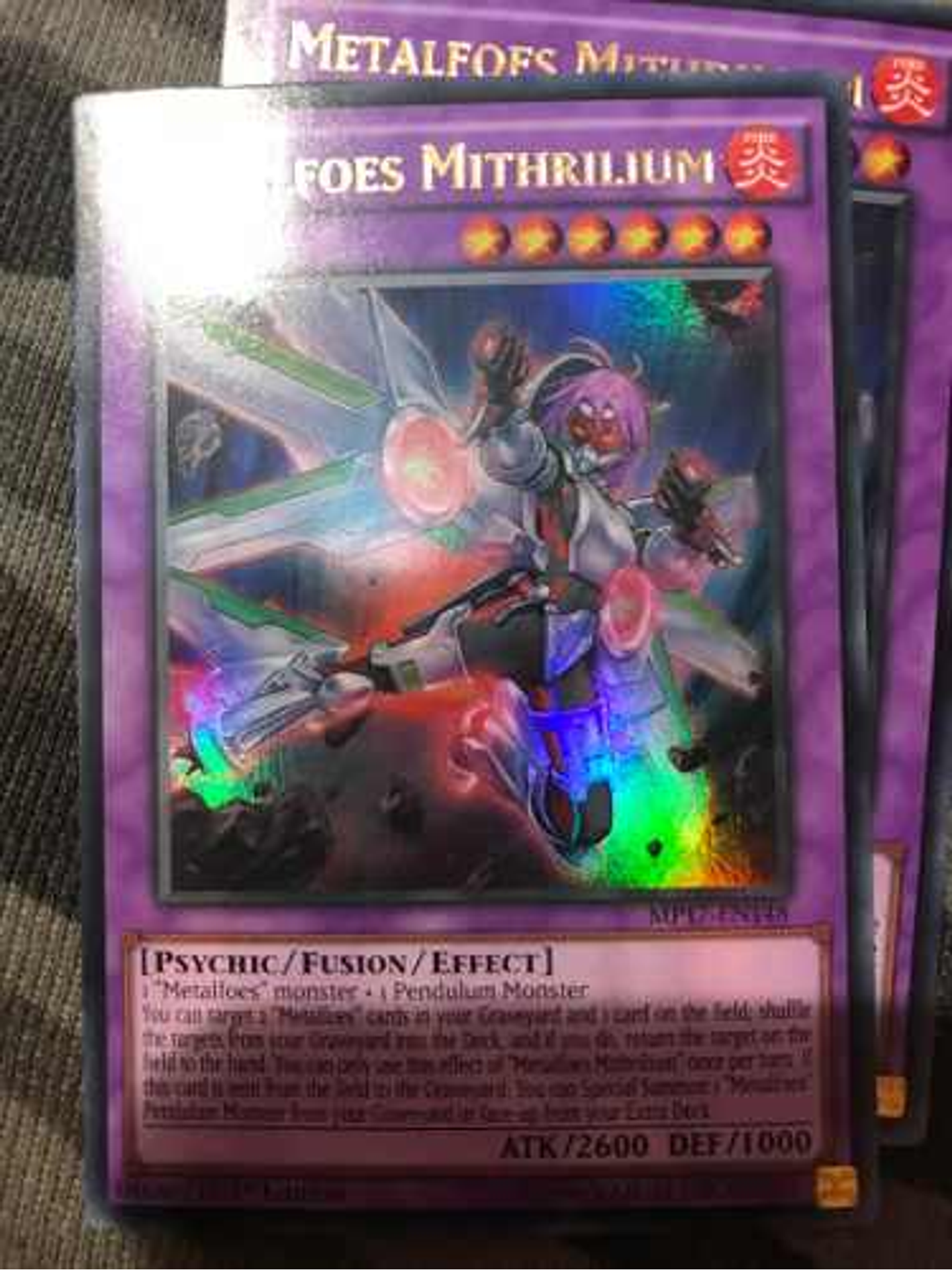 Metalfoes Mithrilium - mp17-en148 - Ultra Rare 1st Edition 1