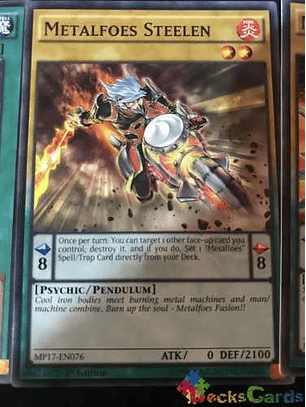 Metalfoes Steelen - mp17-en076 - Common 1st Edition