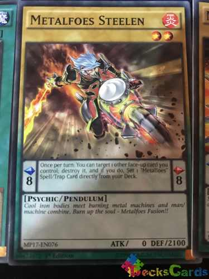 Metalfoes Steelen - mp17-en076 - Common 1st Edition 1