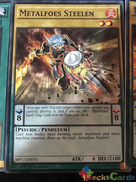 Metalfoes Steelen - mp17-en076 - Common 1st Edition