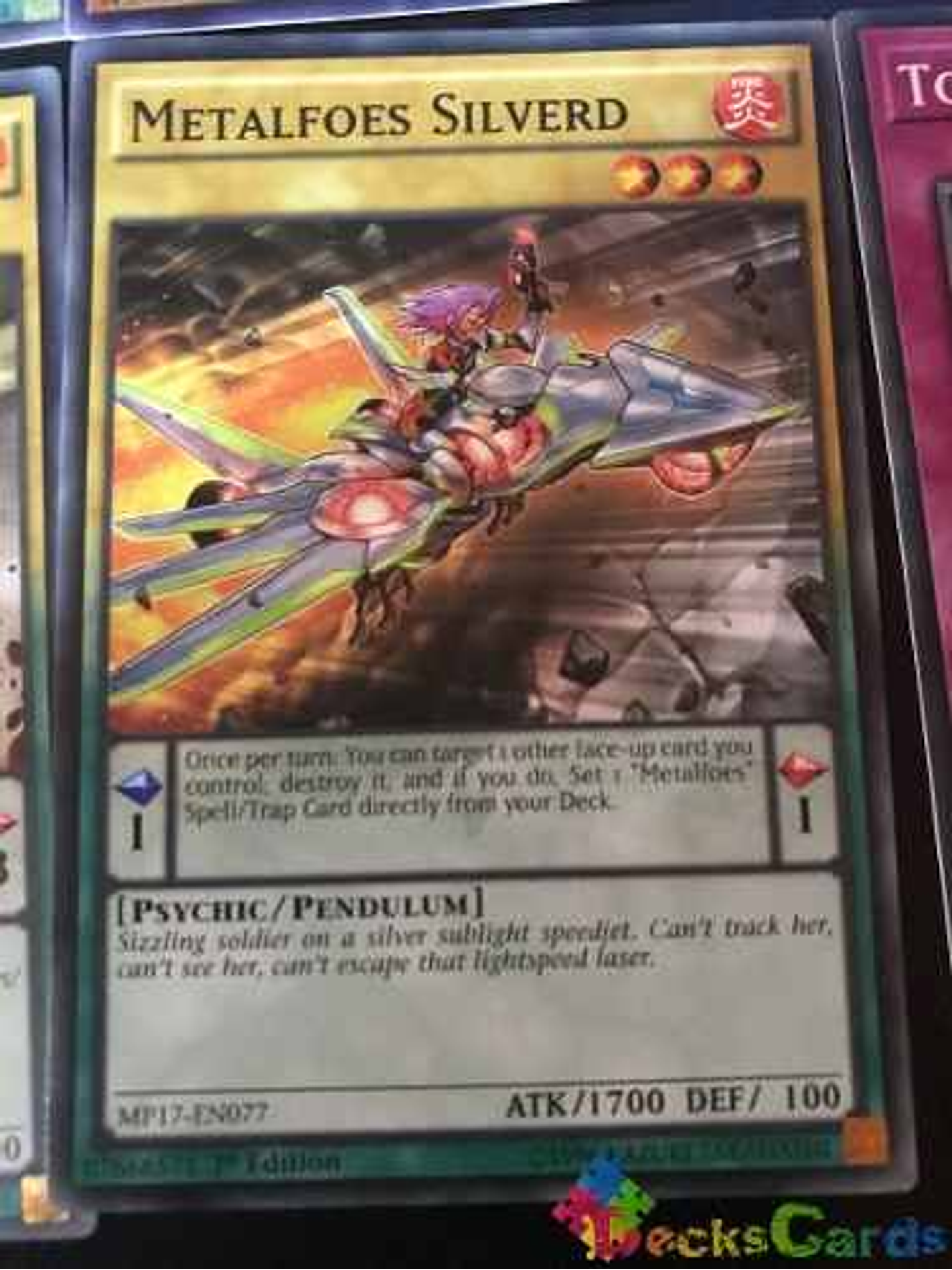 Metalfoes Silverd - mp17-en077 - Common 1st Edition 1