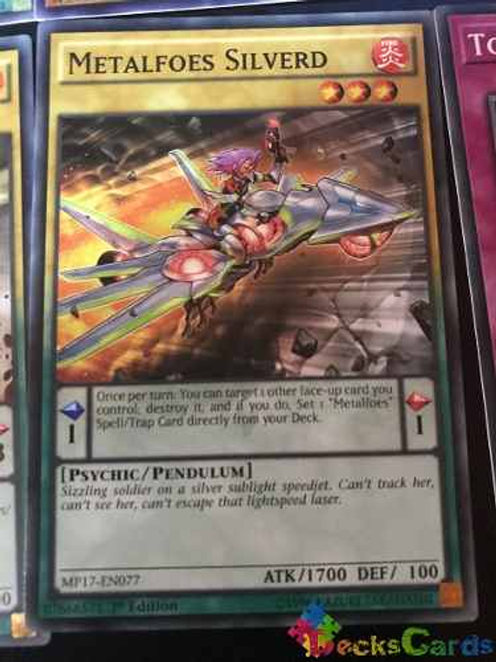Metalfoes Silverd - mp17-en077 - Common 1st Edition 1