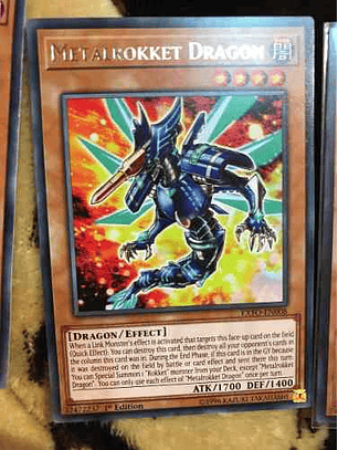 Metalrokket Dragon - exfo-en008 - Rare 1st Edition