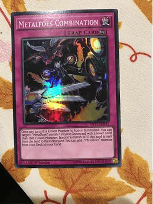 Metalfoes Combination - mp17-en112 - Super Rare 1st Edition