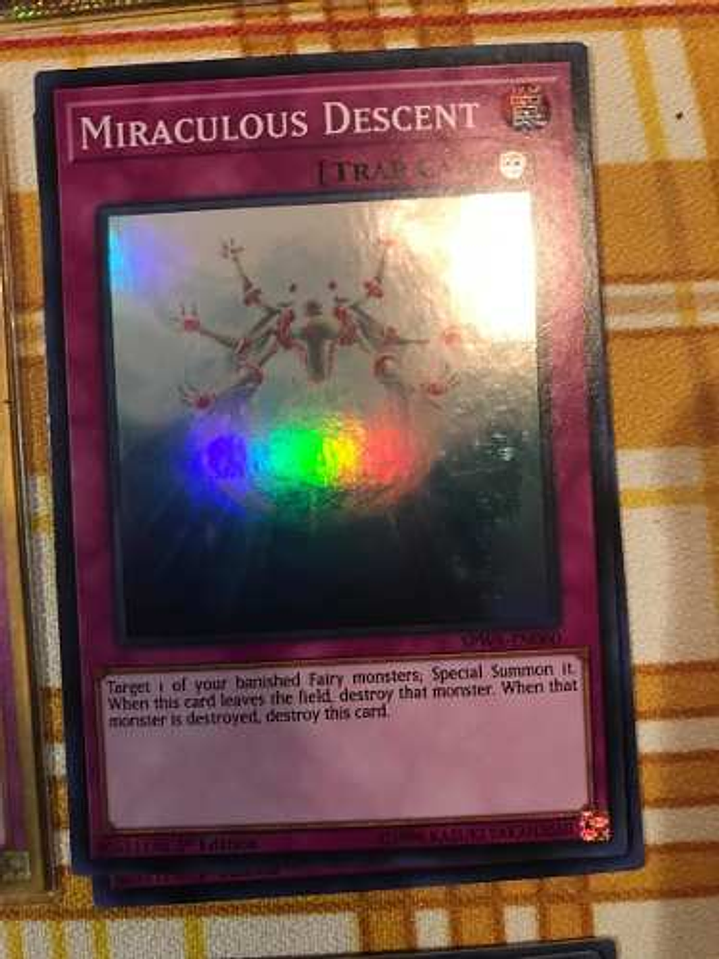 Miraculous Descent - spwa-en060 - Super Rare 1st Edition 1
