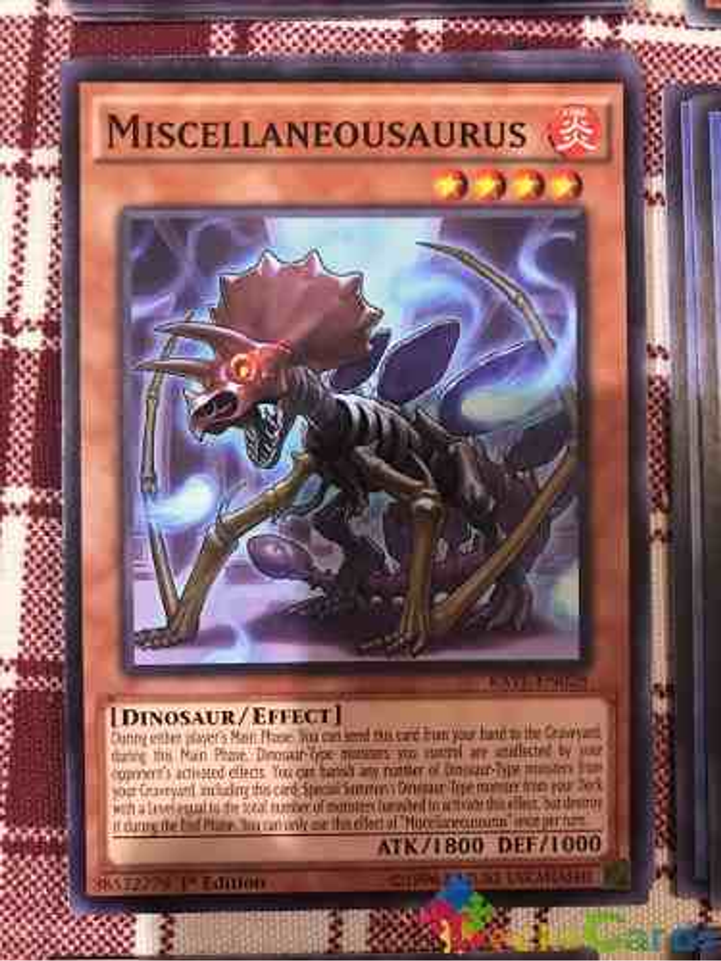 Miscellaneousaurus - rate-en028 - Common 1st Edition 1