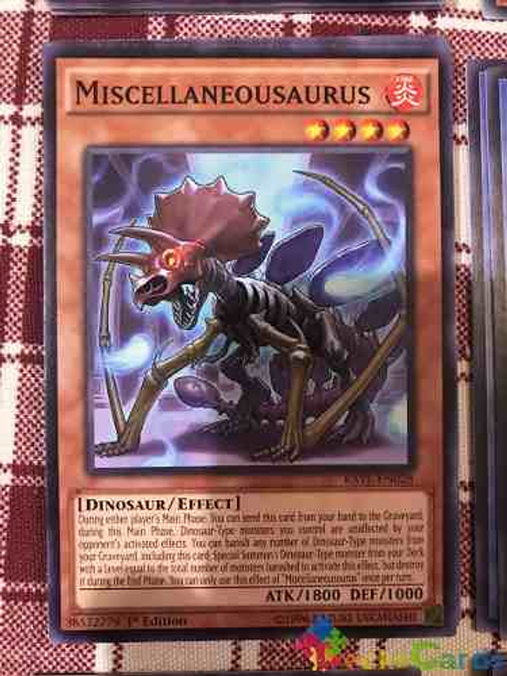 Miscellaneousaurus - rate-en028 - Common 1st Edition 1