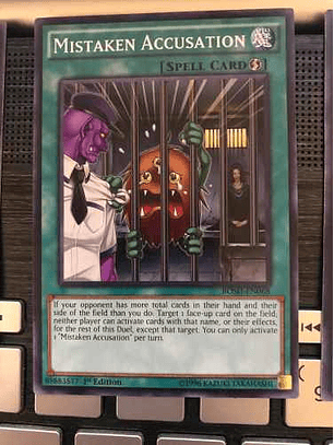 Mistaken Accusation - bosh-en068 - Common 1st Edition