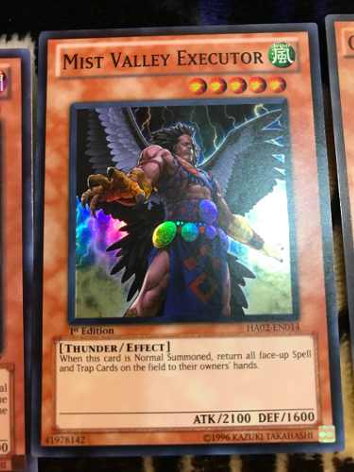 Mist Valley Executor - ha02-en014 - Super Rare 1st Edition 1