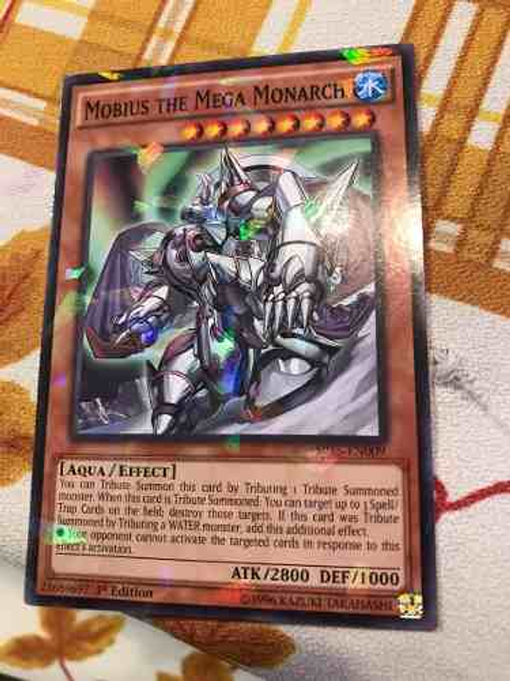 Mobius The Mega Monarch - sp15-en009 - Shatterfoil Rare 1st Edition 1