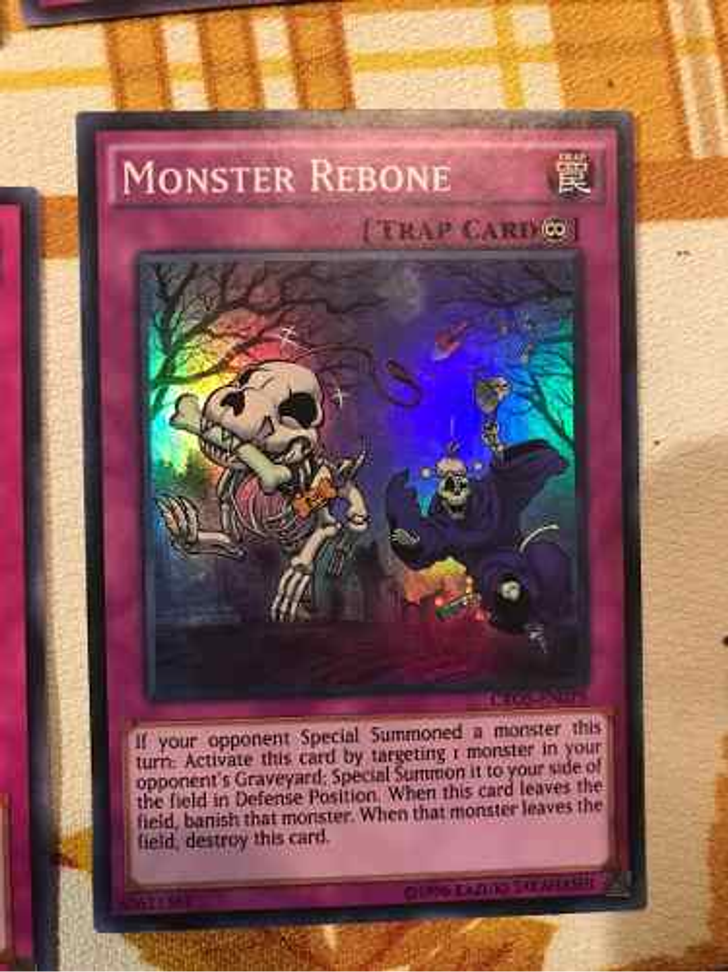 Monster Rebone - cros-en079 - Super Rare 1st Edition 1