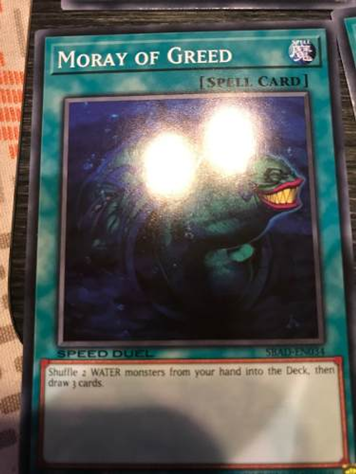 Moray Of Greed - sbad-en034 - Common 1st Edition 1
