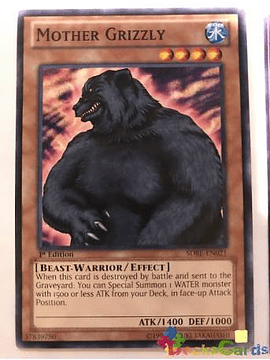 Mother Grizzly - sdre-en021 - Common 1st Edition