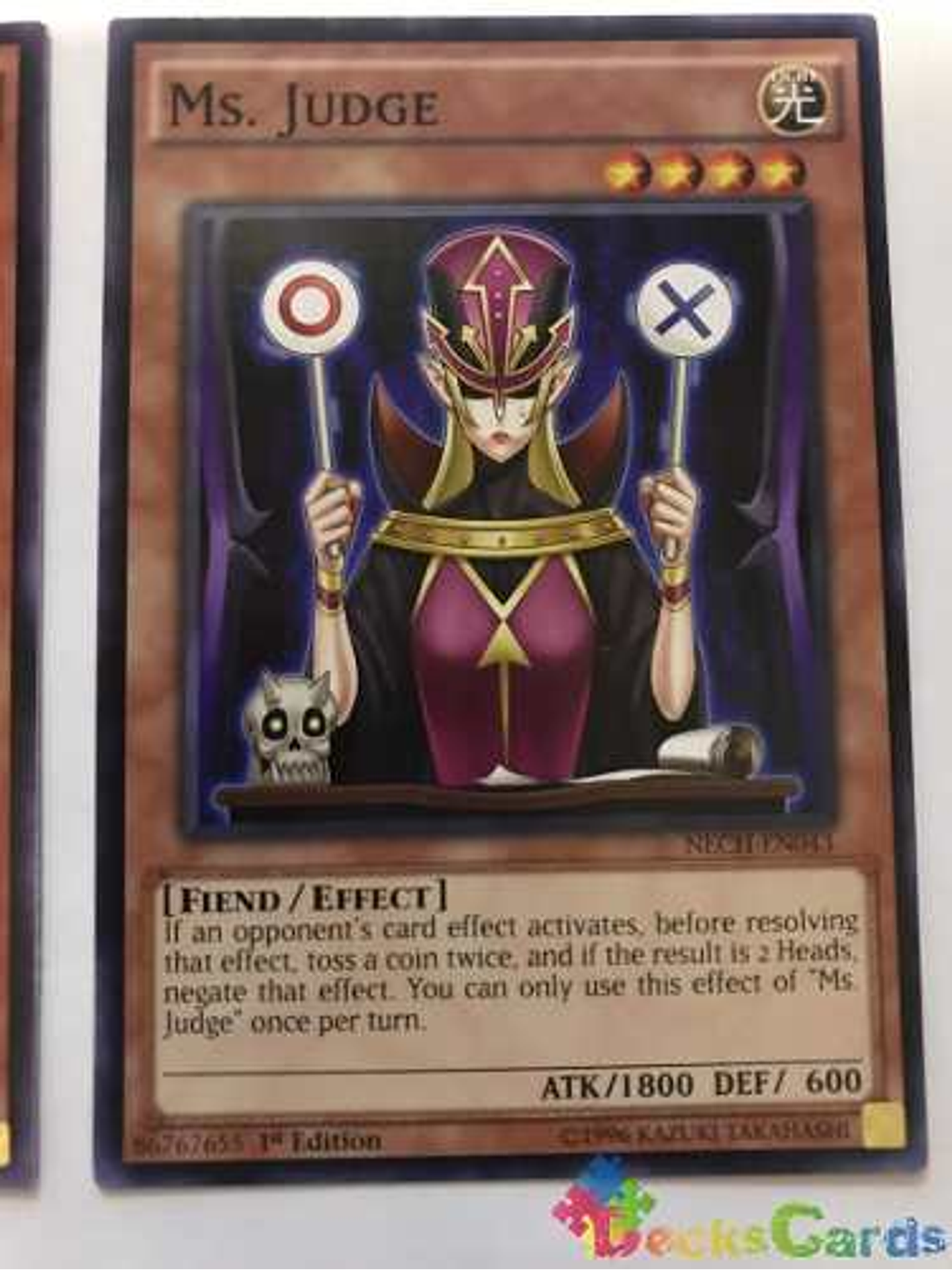 Ms. Judge - nech-en043 - Common 1st Edition 1