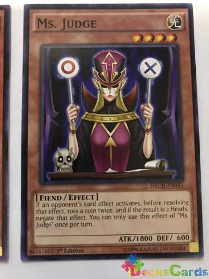 Ms. Judge - nech-en043 - Common 1st Edition 1