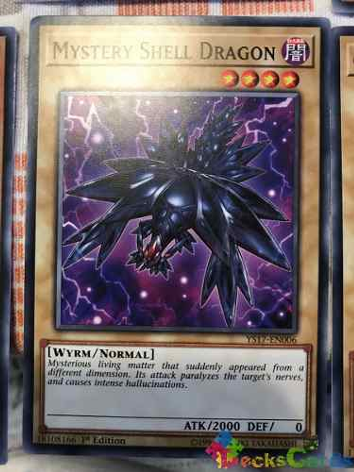 Mystery Shell Dragon - ys17-en006 - Common 1st Edition 1