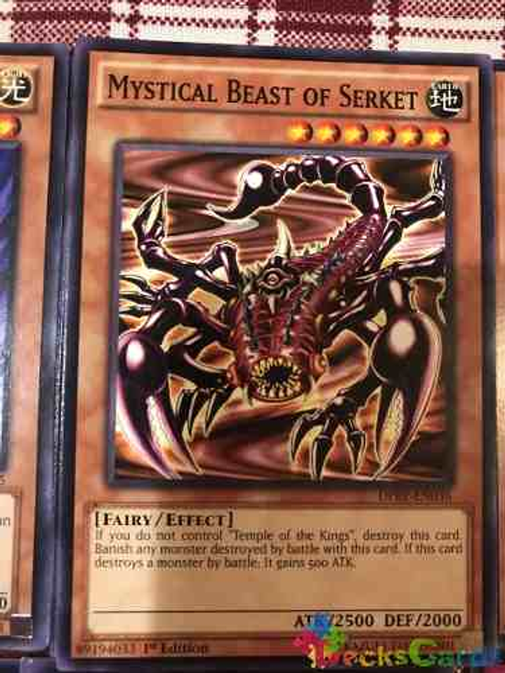 Mystical Beast Of Serket - dprp-en036 - Common 1st Edition 1