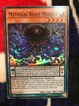 Mythical Beast Medusa - exfo-en024 - Super Rare 1st Edition