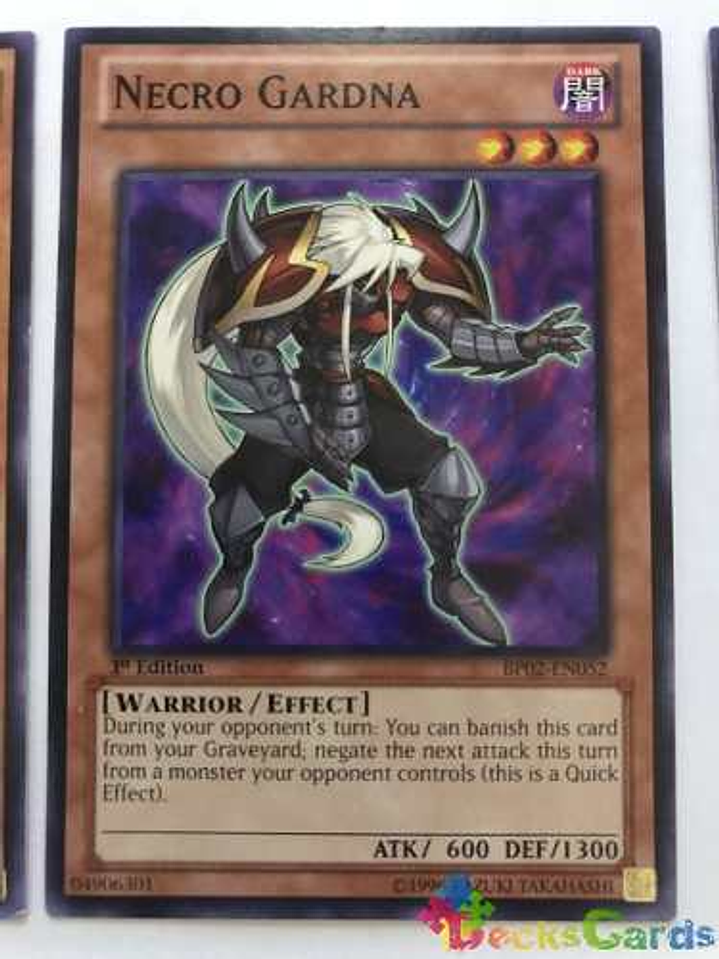Necro Gardna - bp02-en052 - Common 1st Edition 1