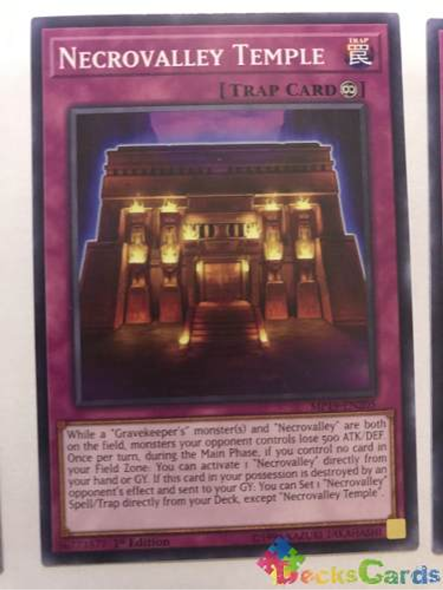 Necrovalley Temple - mp19-en205 - Common 1st Edition 1