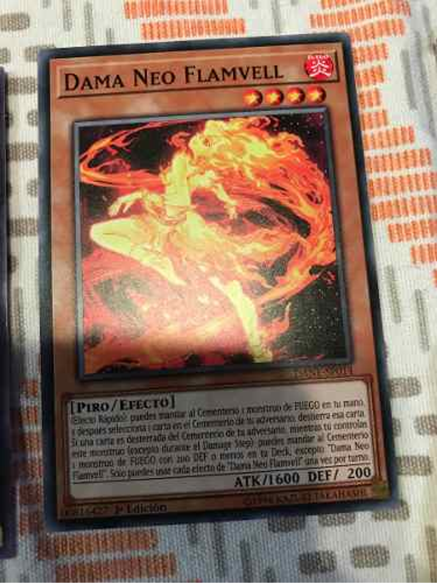 Neo Flamvell Lady - dane-en014 - Common 1st Edition 1