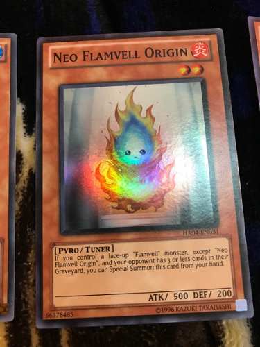 Neo Flamvell Origin - ha04-en031 - Super Rare Unlimited
