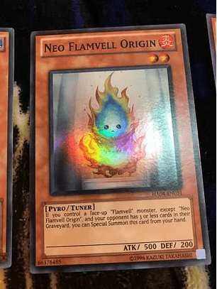 Neo Flamvell Origin - ha04-en031 - Super Rare Unlimited