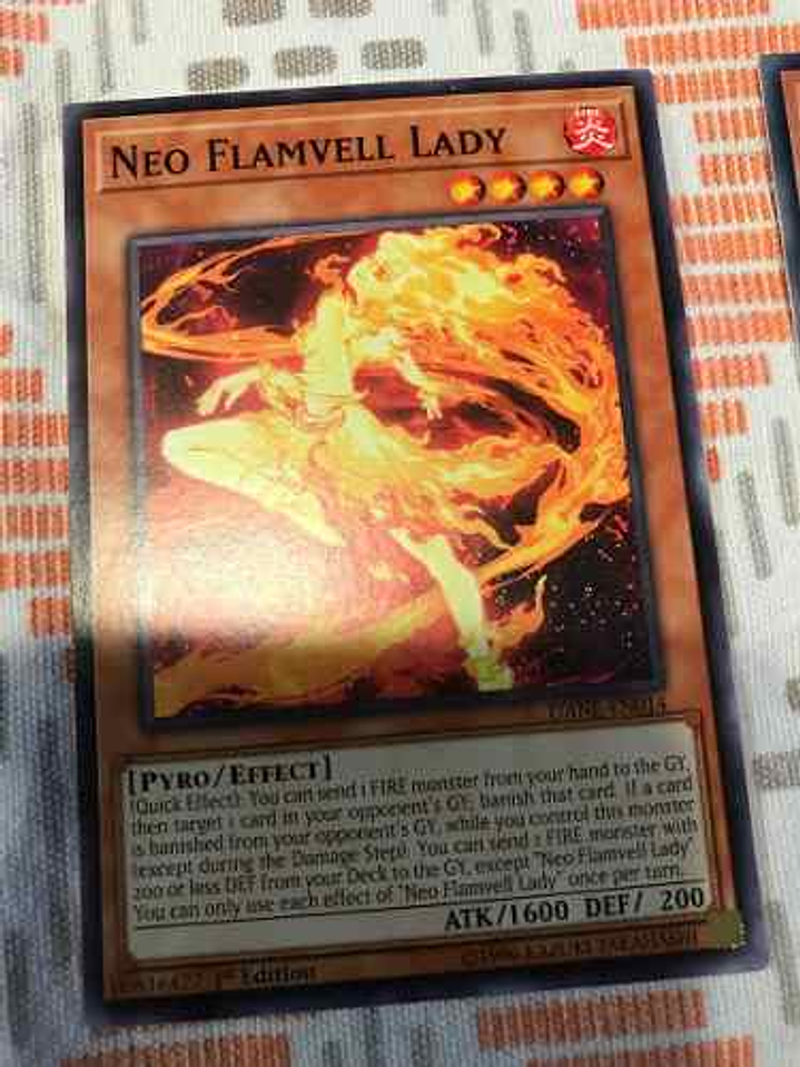 Neo Flamvell Lady - dane-en014 - Common 1st Edition 2