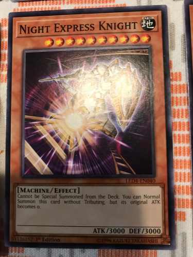 Night Express Knight - led4-en040 - Common 1st Edition