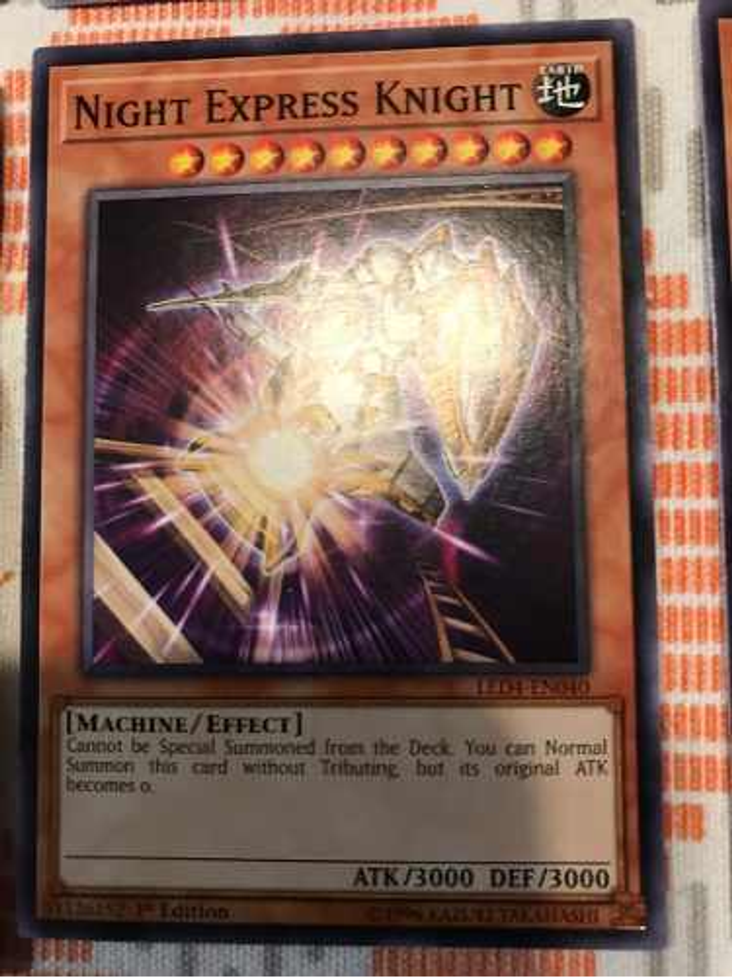 Night Express Knight - led4-en040 - Common 1st Edition 1