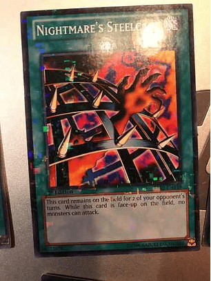 Nightmare's Steelcage - bp02-en148 - Mosaic Rare 1st Edition