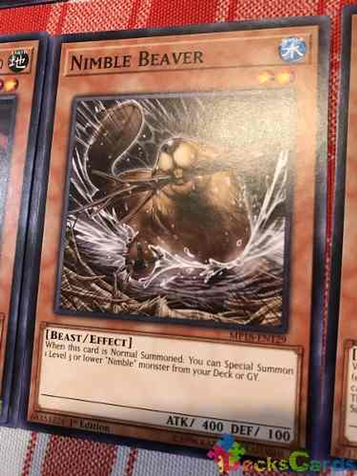 Nimble Beaver - mp18-en129 - Common 1st Edition 1
