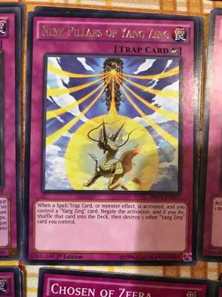 Nine Pillars Of Yang Zing - inov-en077 - Rare 1st Edition 1