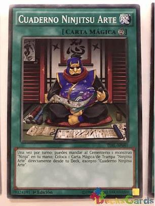 Ninjitsu Art Notebook - tdil-en081 - Common 1st Edition