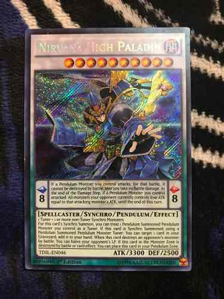 Nirvana High Paladin - tdil-en046 - Secret Rare 1st Edition 1