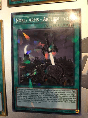 Noble Arms - Arfeudutyr - bp03-en181 - Shatterfoil Rare 1st