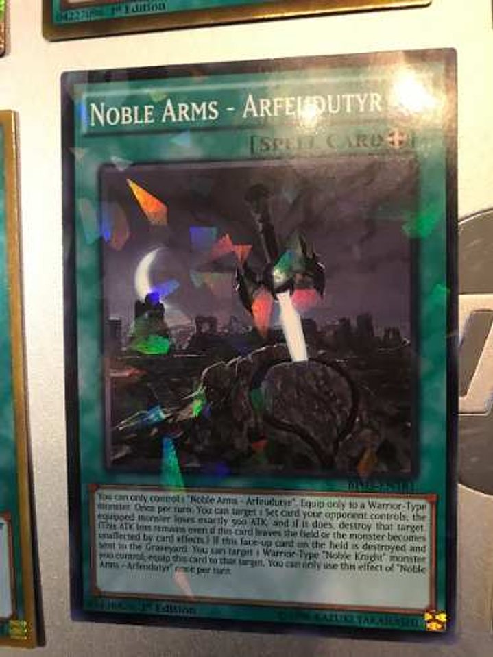 Noble Arms - Arfeudutyr - bp03-en181 - Shatterfoil Rare 1st 1