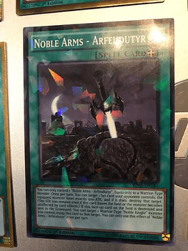 Noble Arms - Arfeudutyr - bp03-en181 - Shatterfoil Rare 1st