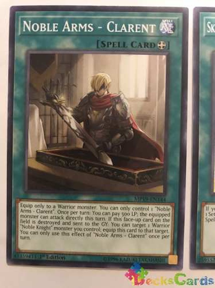 Noble Arms - Clarent - mp19-en144 - Common 1st Edition 1