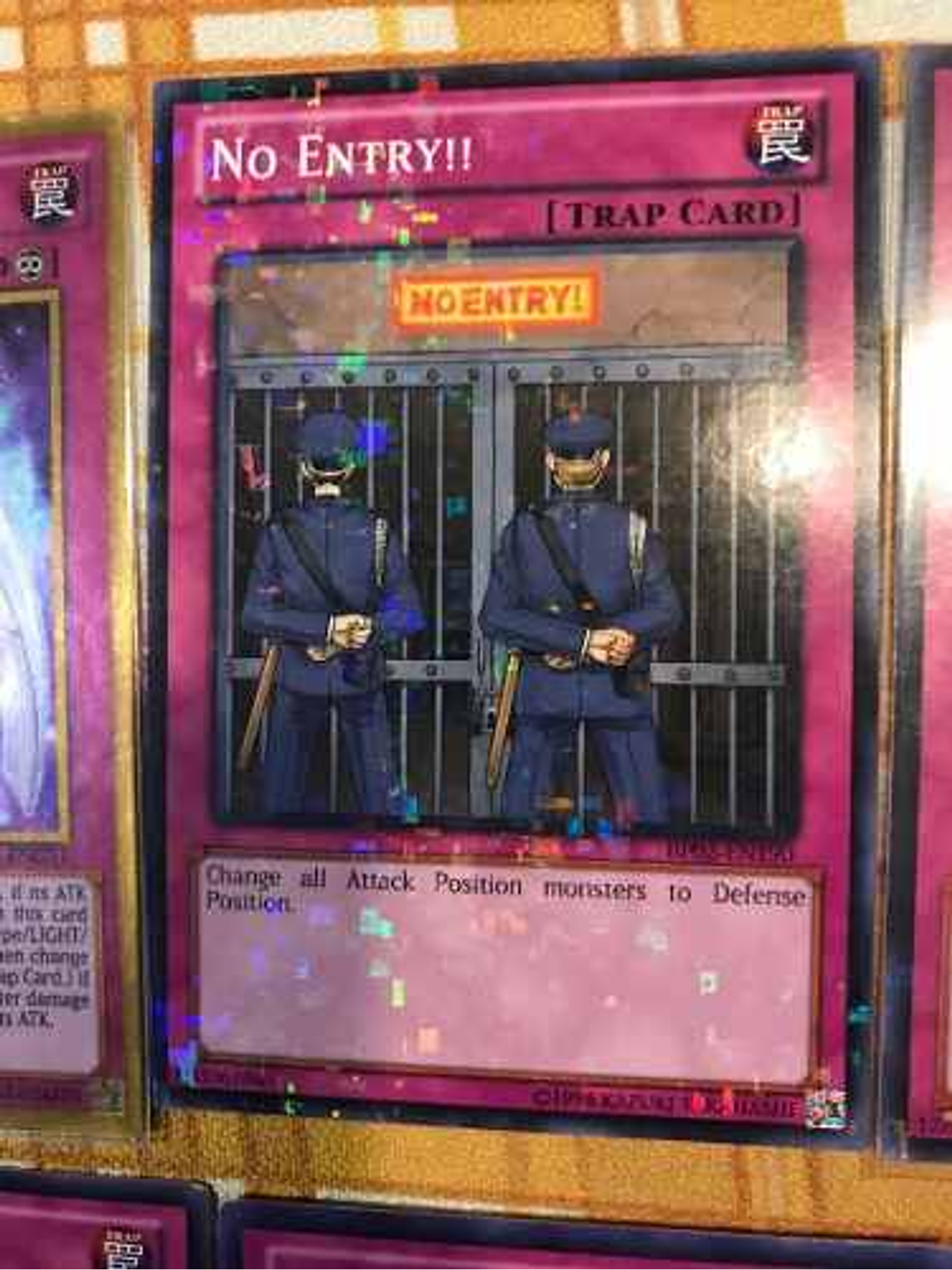 No Entry!! - bp02-en190 - Mosaic Rare 1st Edition 1