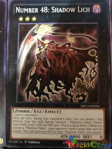 Number 48: Shadow Lich - mp15-en056 - Common 1st Edition