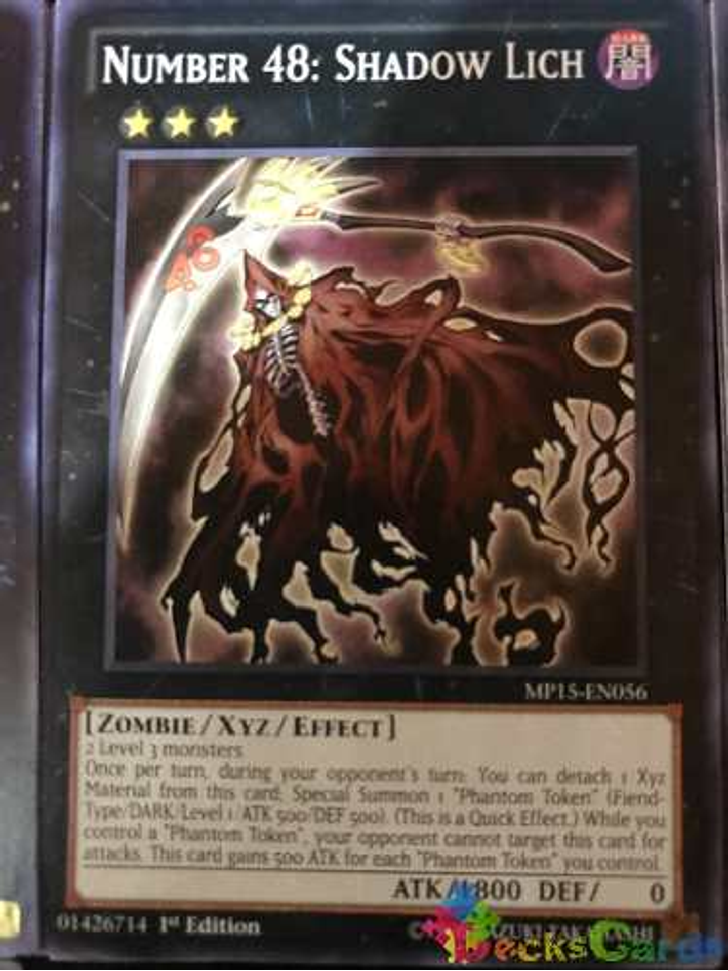 Number 48: Shadow Lich - mp15-en056 - Common 1st Edition 1