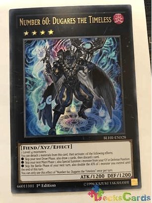 Number 60: Dugares The Timeless - blhr-en028 - Ultra Rare 1st Edition